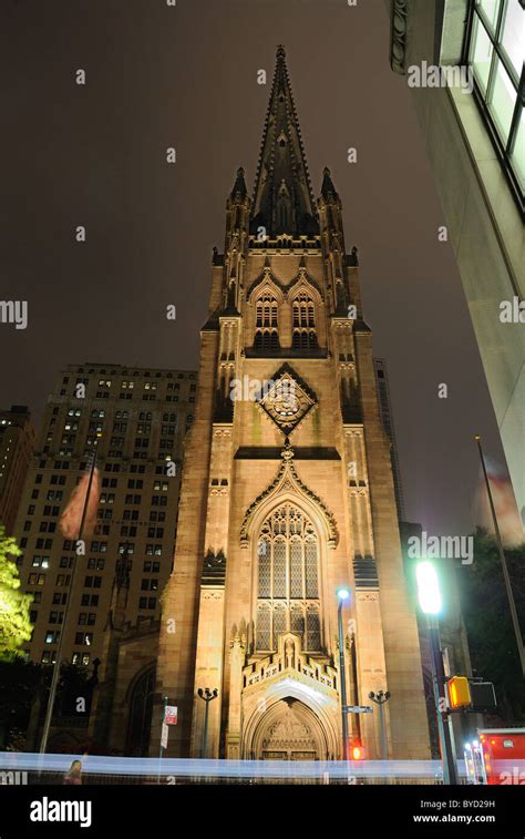 Trinity Church New York City High Resolution Stock Photography And