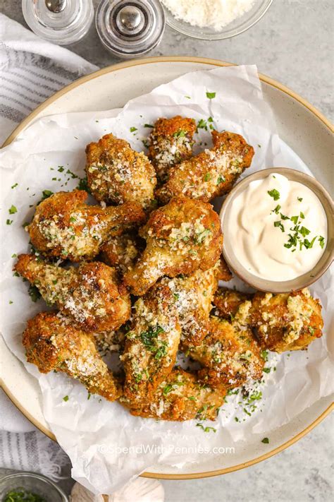 Garlic Parmesan Wings Spend With Pennies Tasty Made Simple