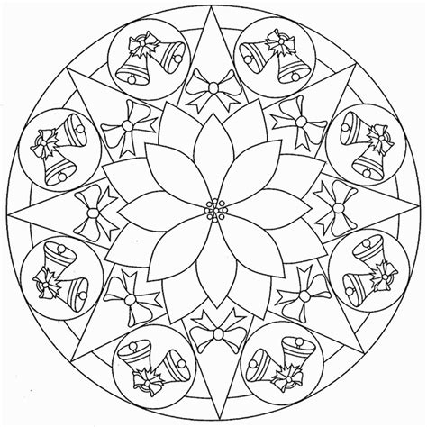 Then take a marker, gel pen, or some other coloring you can transfer these printable patterns to cardboard, cardstock, canvas, construction paper, fabric. Christmas Mandala Coloring Pages to download and print for ...