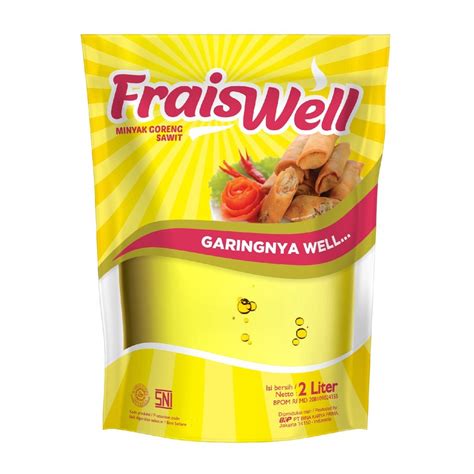 Jual Fraiswell Minyak Goreng 2l Refill Frais Well 2 Liter Pouch