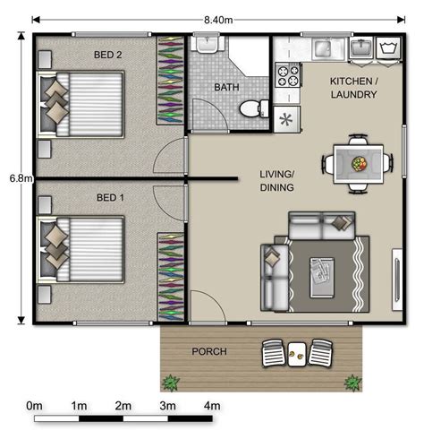 Image Result For Bed Granny Flat Floor Plans House Floor Plans