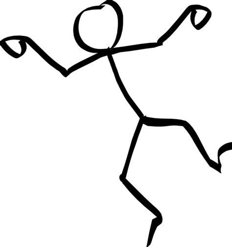Stick Figure Stick Man Falling Clip Art At Vector Clip Art Image 15034