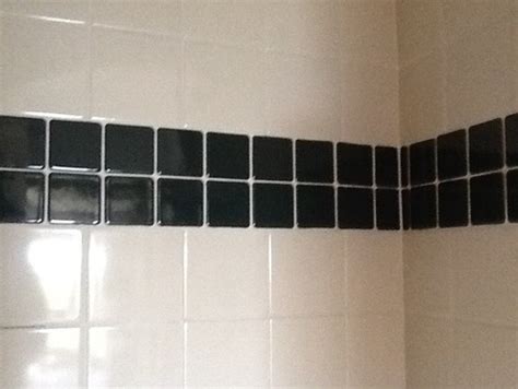 Repairs were done by same man that originally did it, then painted by a 'professional' but. Painting Over Tile