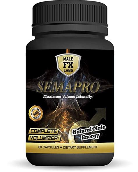 semapro 60 caps extreme volumizer and male energy formula fertility fertility pills male
