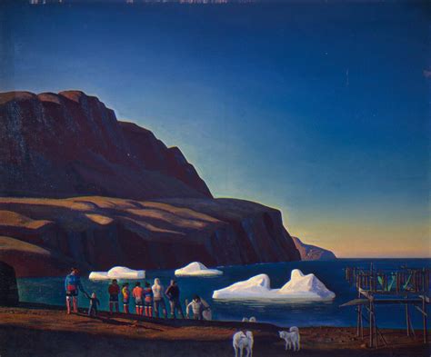 Greenlanders 1932 Rockwell Kent 1882 1971 American Painting
