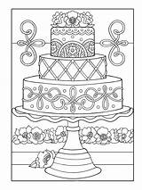 Coloring Cakes Cake Desserts Haven Creative Colouring Designer Adult Adults Sheets Birthday Books Sweets Printable Cupcake Eileen Happy Tea Rudisill sketch template