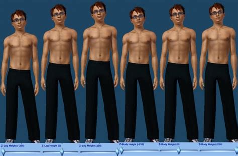 Слайдеры тела Bodysliders By Oneeuromutt Слайдеры и пресеты для Sims