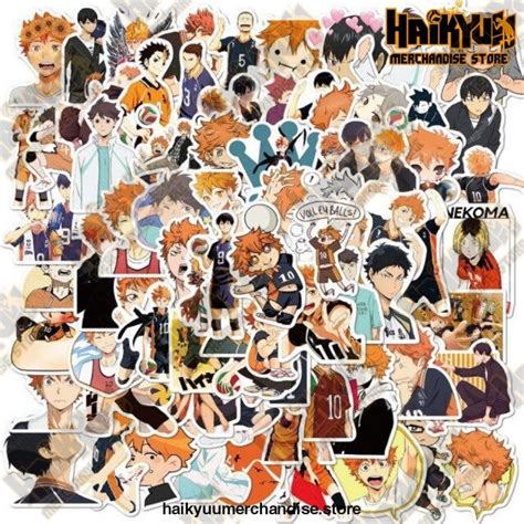102pcs Anime Haikyuu Stickers Haikyuu Merchandise Store