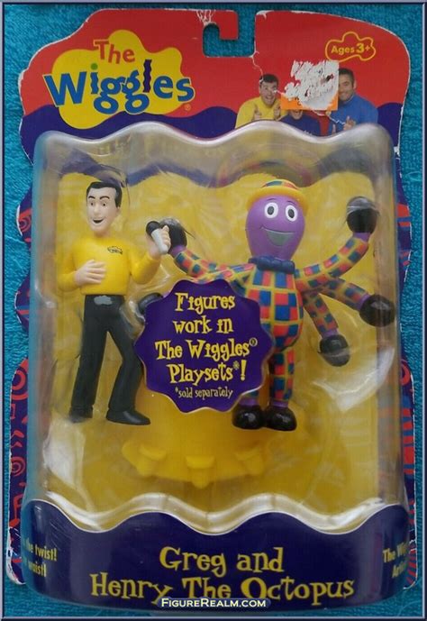 Greg And Henry The Octopus Wiggles Basic Series Spinmaster Action