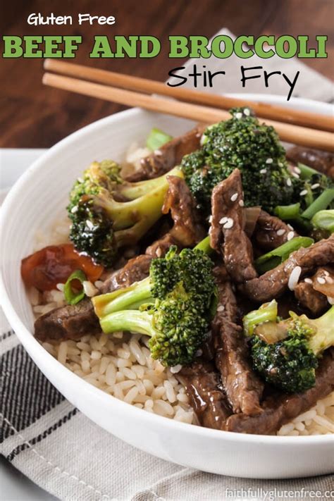 Gluten Free Beef And Broccoli Stir Fry Recipe Video Faithfully