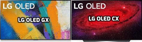LG OLED GX Vs OLED CX Review What Are Their DIfferences