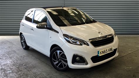 Used Peugeot 108 Convertible 12 Puretech Allure Top Top 5dr 1970 Kn65kwl