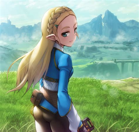 Princess Zelda The Legend Of Zelda And More Drawn By Hashi Danbooru