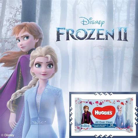Huggies Disney Frozen Ii All Over Clean Billendoekjes 1 X 56