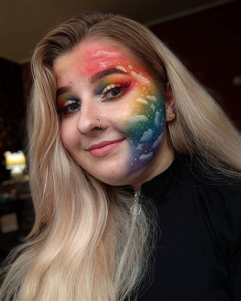 Did My Own Makeup For Pride Month 🌈 R Lgbt