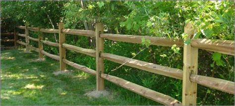 Split rail is super easy to build, and very little material is needed. wood rail fence | Split rail fence, Garden design, Rail fence