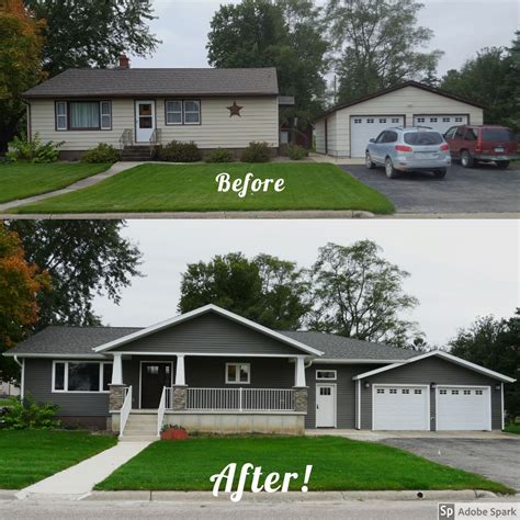 Before And After Of Home Additionremodel Kl Design Llc Ranch