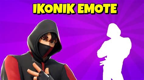 2 Minutes And 23 Secs Of The Ikonik Emote In Fortnite Youtube