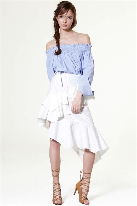 Feel The Vibes Frayed Skirt Discover The Latest Fashion Trends Online