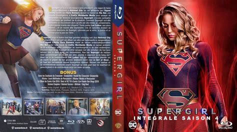 Jaquette Dvd De Supergirl Saison 4 Custom Blu Ray Cinéma Passion
