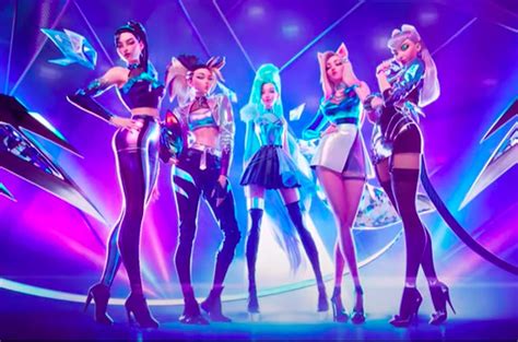 Virtual Girl Group Kda Roar Back With Futuristic Animated Video For