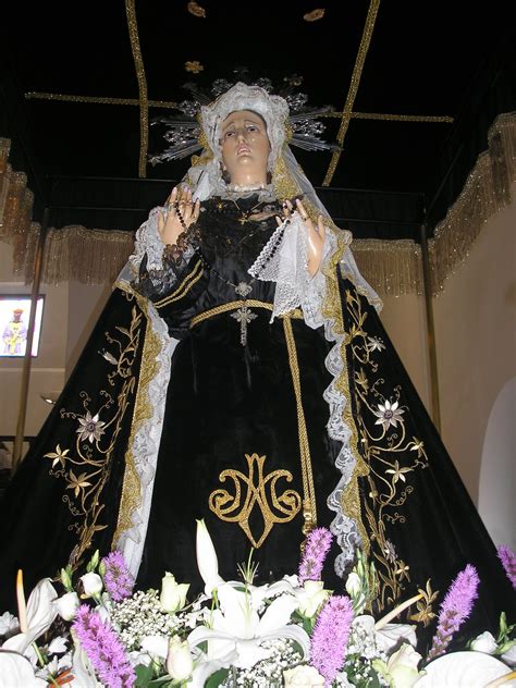 Cofradía Jesús De Medinaceli Mater Dolorosa Iconografía De La Virgen