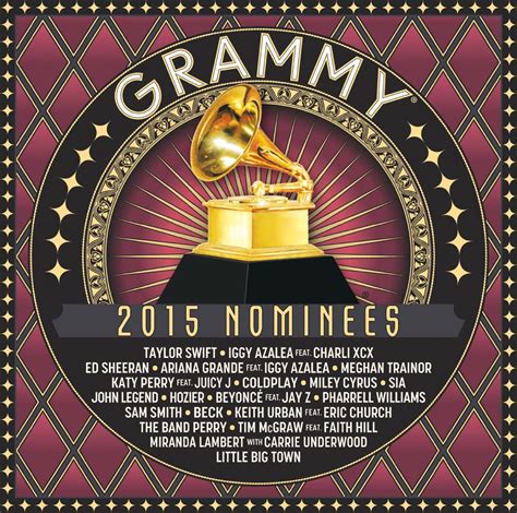 2015 Grammy Nominees By Various Artists Music Charts