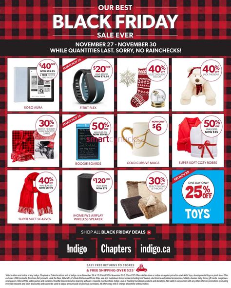 Chapters Indigo Black Friday Canada 2014 Flyer Sales And Deals › Black