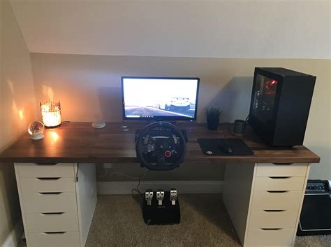 @styletheclutter) keen to utilise the wasted space of an alcove next to the fireplace in her daughter's room, interior stylist leoma harper, of @styletheclutter, created a desk area using a plain white ikea work top cut down to size and two of the. A karlby desk on 2 Alex drawers and a bucket load of fun ...