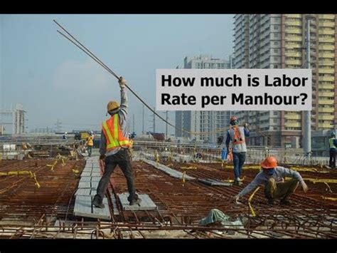 Weaknesses—shortage of financial resources, shortage of labor and material resources and lack of. Determine Labor Rate per hour | Philippine Construction ...
