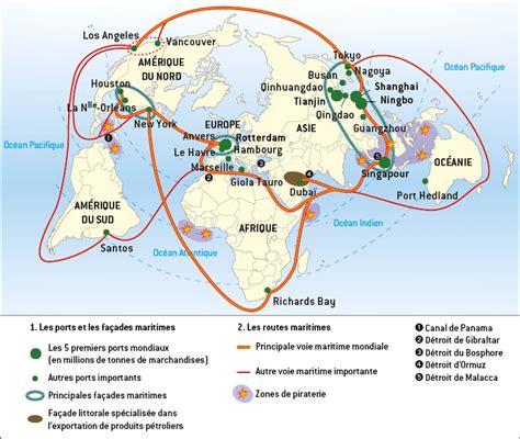 Des Espaces Maritimes Stratégiques Digischool