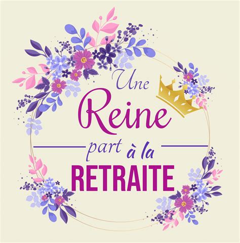 Une Reine Part La Retraite Livre D Or Souvenir Pour Un Pot De D Part