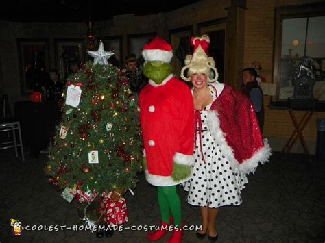 Christmas Tree Cindy Lou Who And The Grinch Costumes