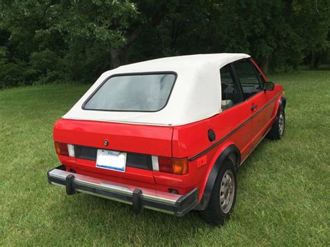 Rust free body, clean car inside. Volkswagen 1985 Cabriolet Convertible - Classic Volkswagen ...