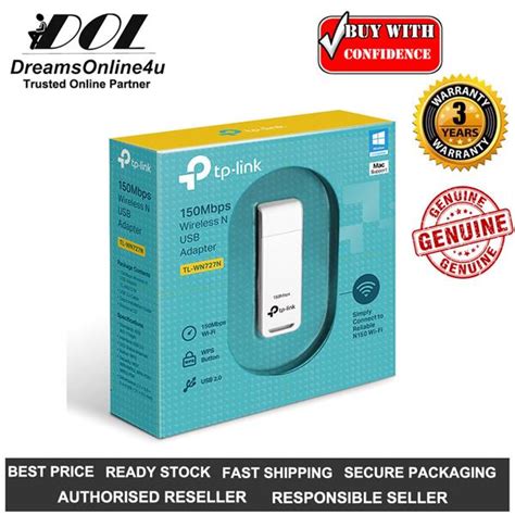 Excellent n speed up to 150mbps brings best experience for video streaming or internet calls, easy wireless security encryption at a. TP-LINK TL-WN727N WN727N 150Mbps Wir (end 4/20/2020 5:15 PM)
