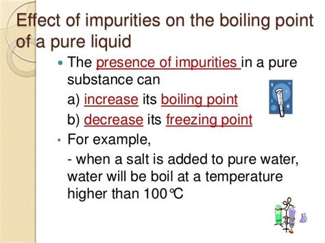 Do Impurities Increase Melting Point