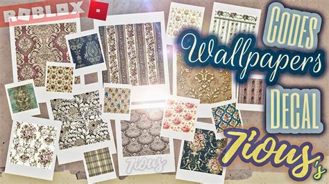 Decals Codes Wallpapers Decals Ids Bloxburg Roblox Youtube