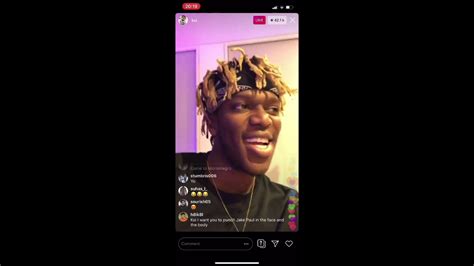 Ksi Live On Instagram Talking About Fighting Dax Youtube