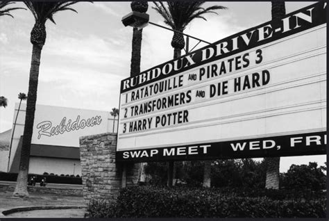 Rubidoux Drive In Theater Riverside 3 Outside Shows