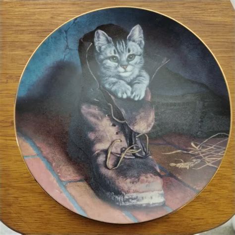 Puss In Boot By Frank Patton Kittencat Plate 2195 Picclick
