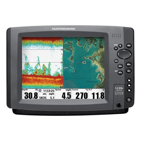 Humminbird 1158cx Si Combo Cho Kleurendisplay Fishfinder Advitek