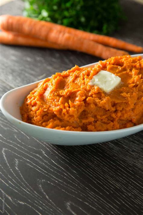Healthy Mashed Carrots — Tastes Lovely