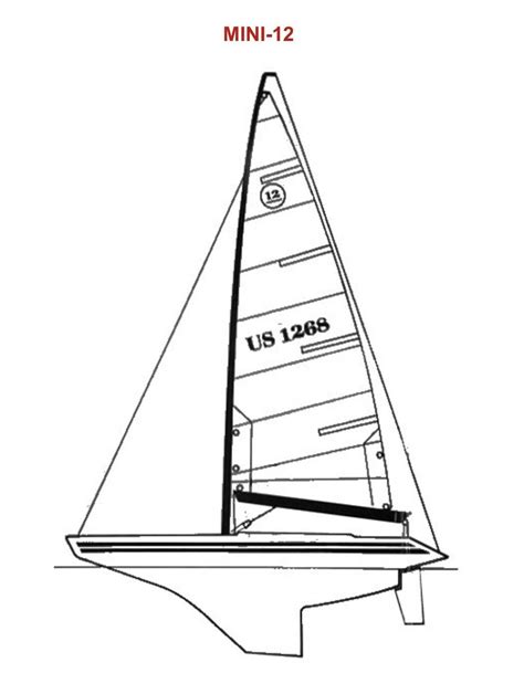 Sailboat Millimeter Mini 12 Pretentious Mini 12 Meter Sailboat Ex