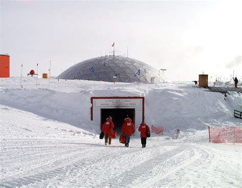 Antarctic Photo Library Photo Details Pole Dome Entrance