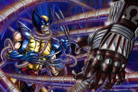 Wolverine Vs Omega Red In The Danger Room By Animatormark On Deviantart