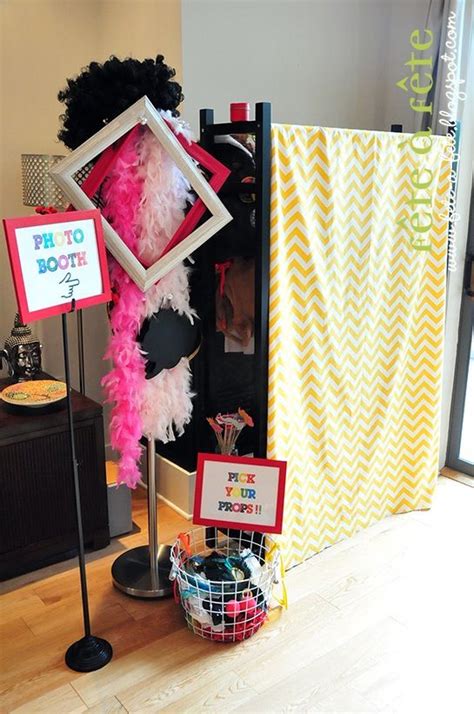 Photo Booth Set Up Idea Diy Party Photo Booth Party Photo Booth Diy