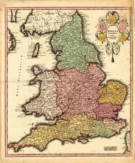 Map Of Old England Map England Map Atlas Map