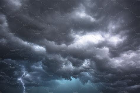 Thunderstorm Clouds High Quality Stock Photos ~ Creative