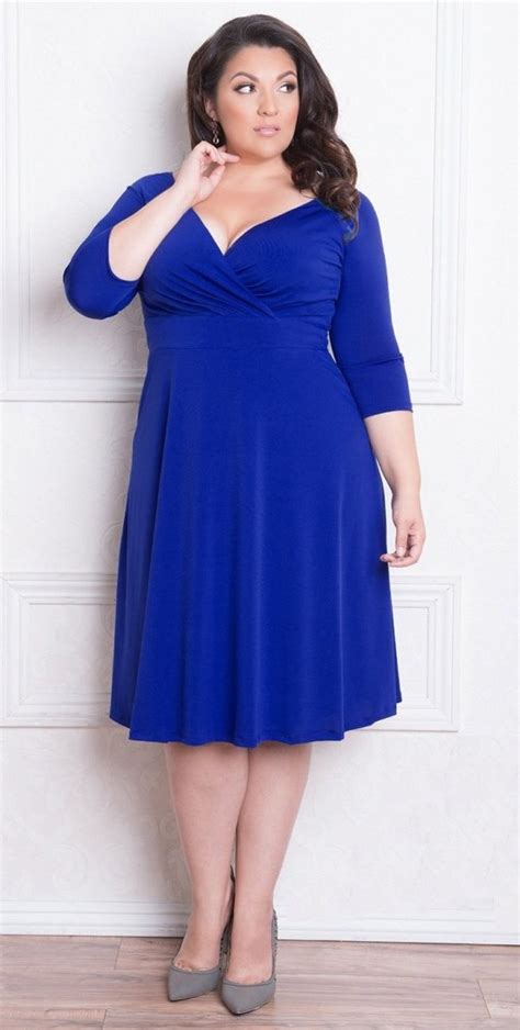39 Plus Size Spring Wedding Guest Dresses With Sleeves