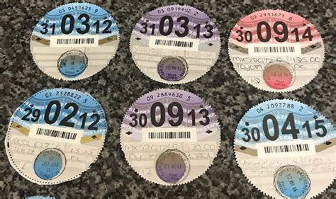Your old tax disc could be worth a fortune: You could make ...